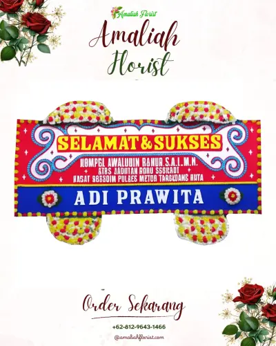 Karangan Bunga Ucapan Selamat kota baru pontianak